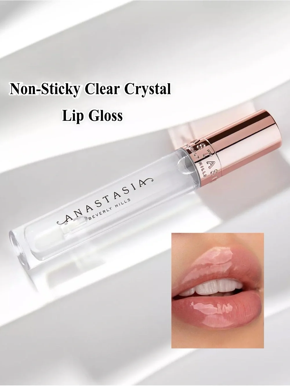 Anastasia Beverly Hills Crystal Lip Gloss — Glass (Clear)